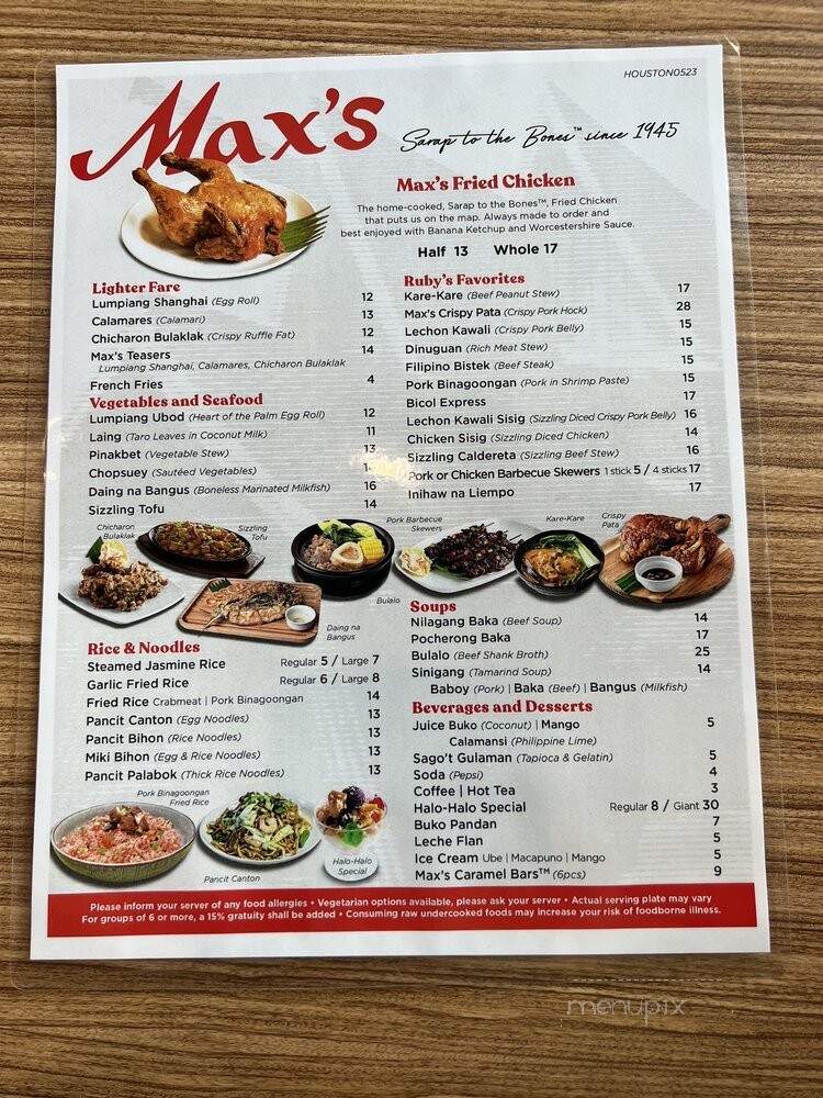 Max's Restaurant - Houston, TX