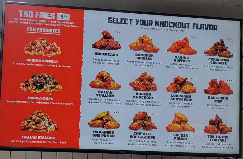 12th Round Wings - South Gate, CA menu_pic