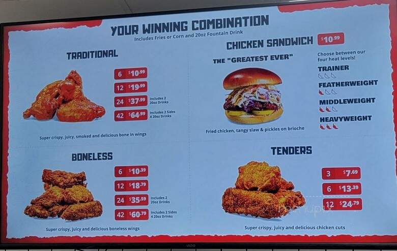 12th Round Wings - South Gate, CA menu_pic