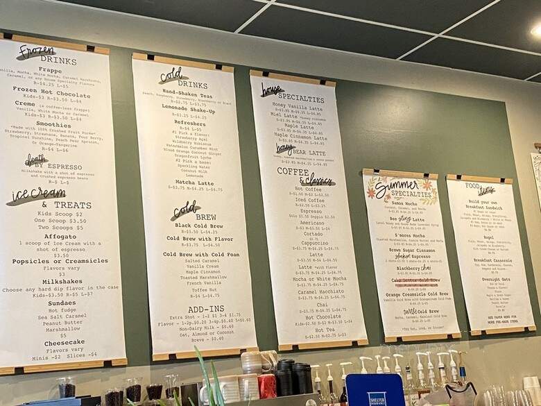 The Coffee Hall and Creamery - Marysville, OH menu_pic
