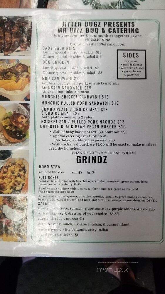Jitter Bugz Hawaiian Tea & Coffee - Henderson, NV menu_pic