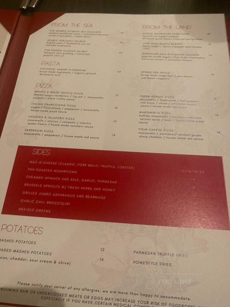 Hawthorn - Dallas, TX menu_pic
