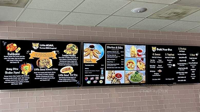 Little Seoul - Mansfield, TX menu_pic
