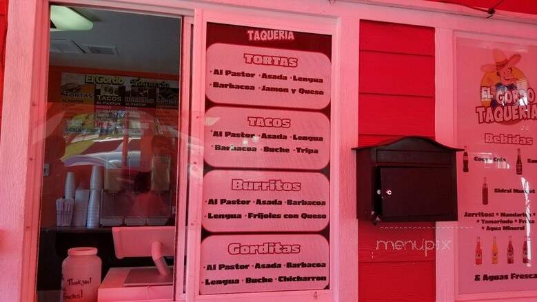 El Gordo Taqueria - Denver, CO menu_pic