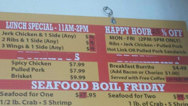 Black Mesa BBQ - Albuquerque, NM menu_pic