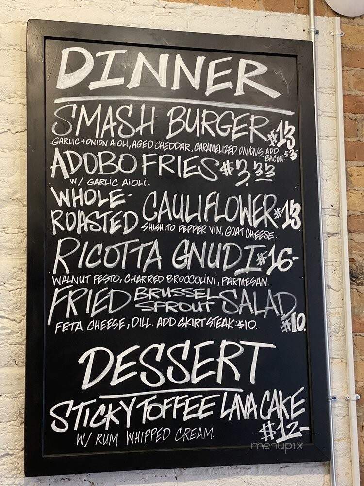 Three House - Chicago, IL menu_pic