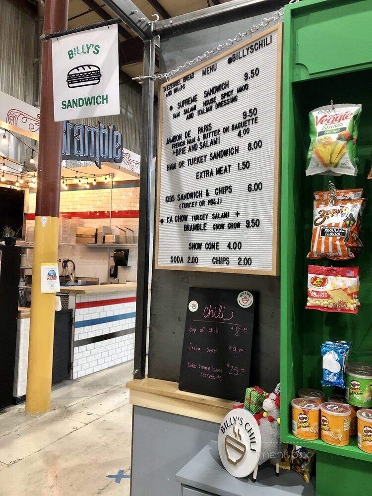 Billy's Chili - Louisville, KY menu_pic