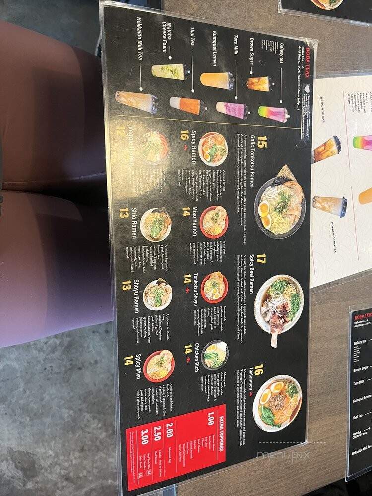 Billings Hokkaido Ramen & Sushi Bar - Billings, MT menu_pic