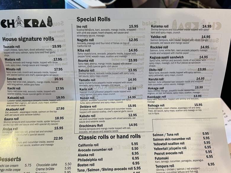 Chakra Japanese Fusion - Flushing, NY