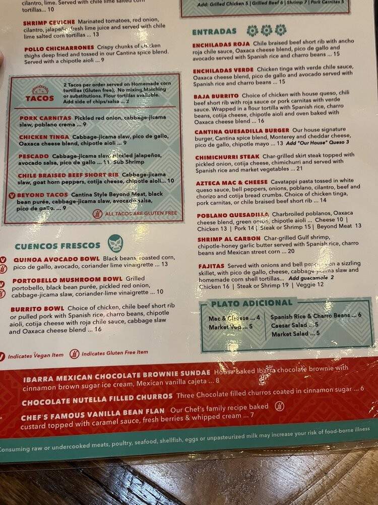 Sea Dog Cantina - Clearwater, FL menu_pic