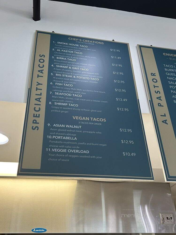 LA Tacos - Indianapolis, IN menu_pic