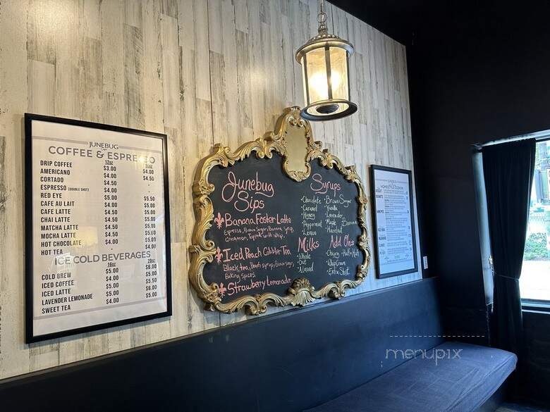 Junebug Cafe - Chicago, IL menu_pic