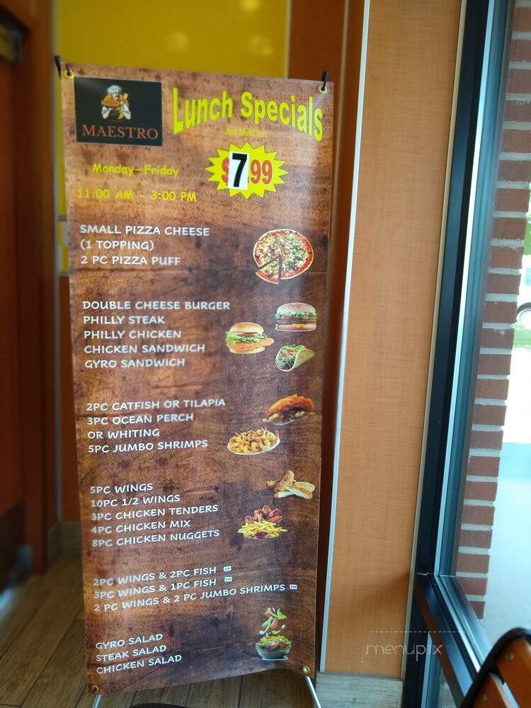 Maestro Pizza - Fishers, IN menu_pic