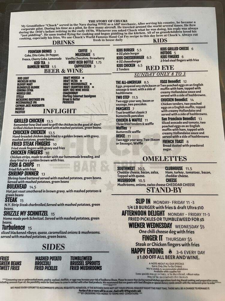 Chuck's Bar and Grill - Bulverde, TX