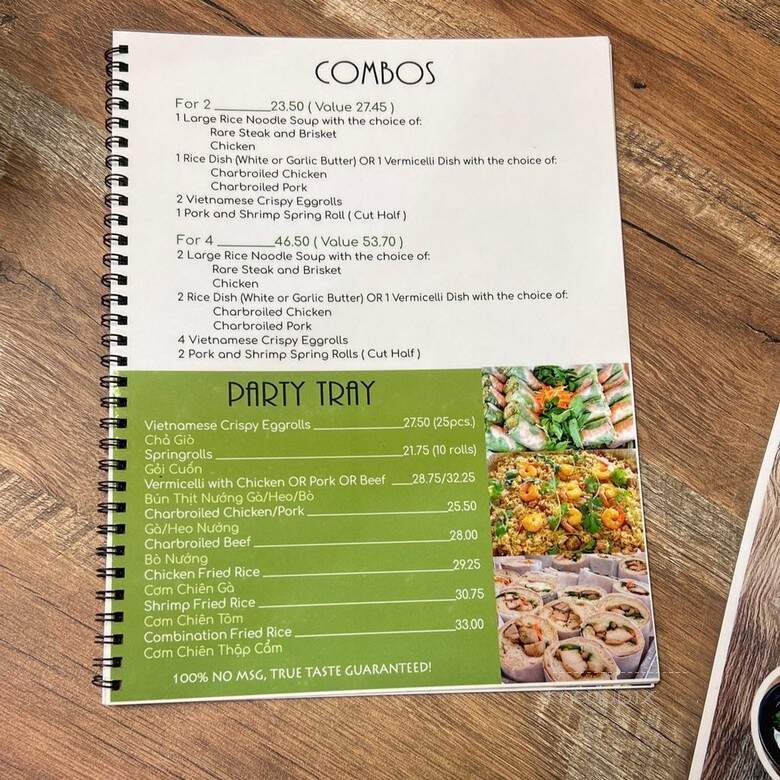 Pho and More - Friendswood, TX menu_pic