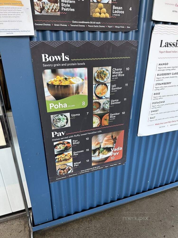 Lassi & Spice - Seattle, WA menu_pic