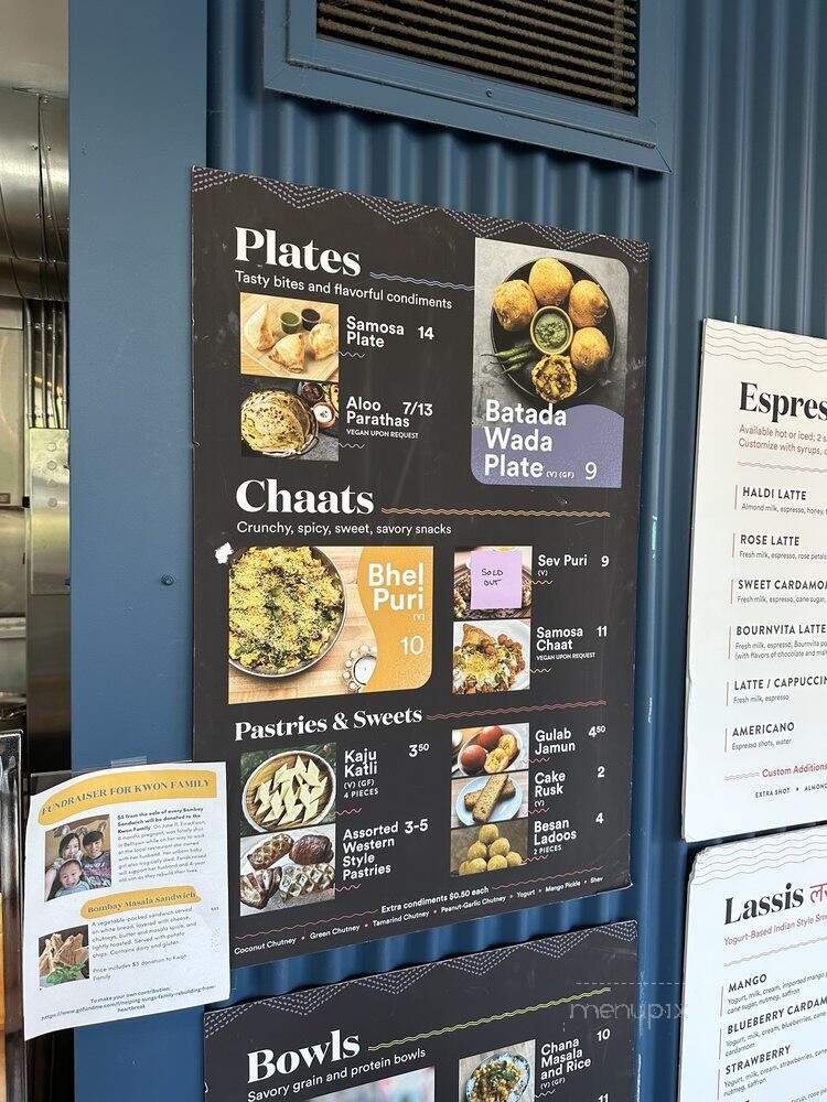 Lassi & Spice - Seattle, WA menu_pic