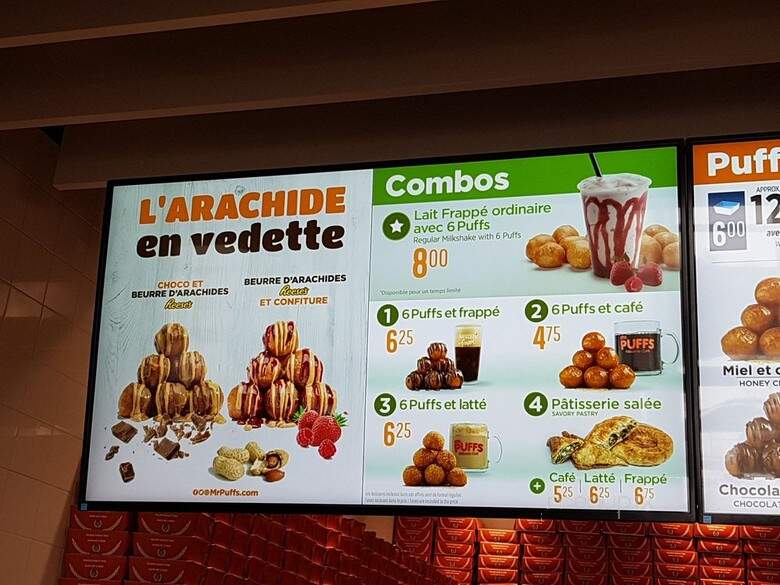 Mr. Puffs - Blainville, QC menu_pic