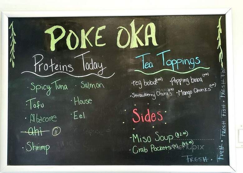 Poke Oka - Ramona, CA menu_pic