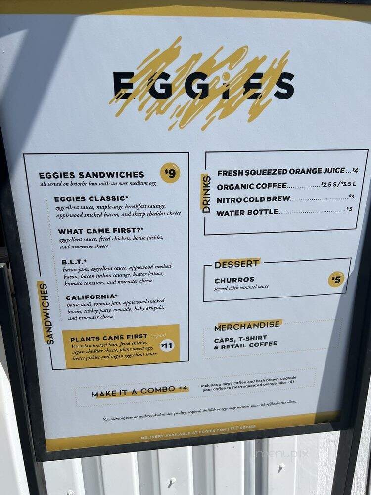 Eggies - San Diego, CA menu_pic