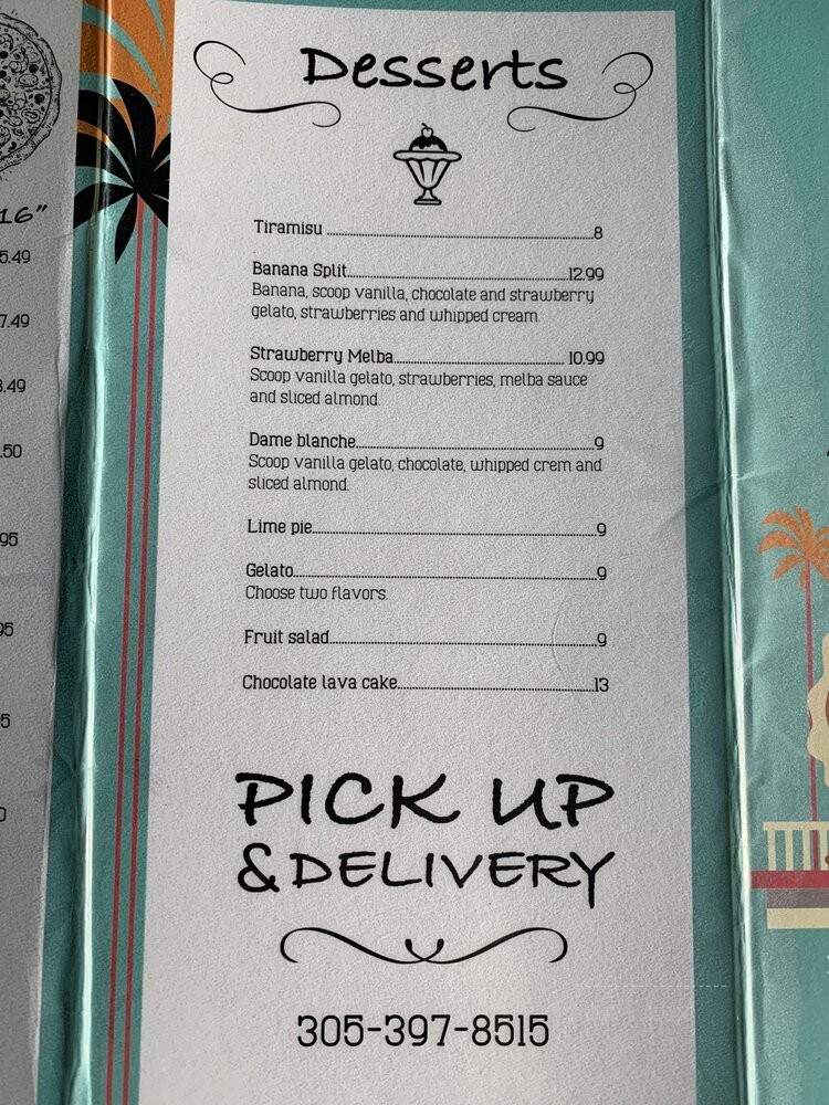 La Piscine - Miami Beach, FL menu_pic