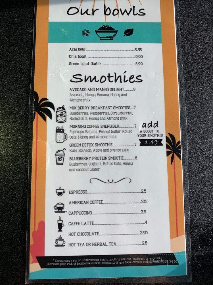 La Piscine - Miami Beach, FL menu_pic