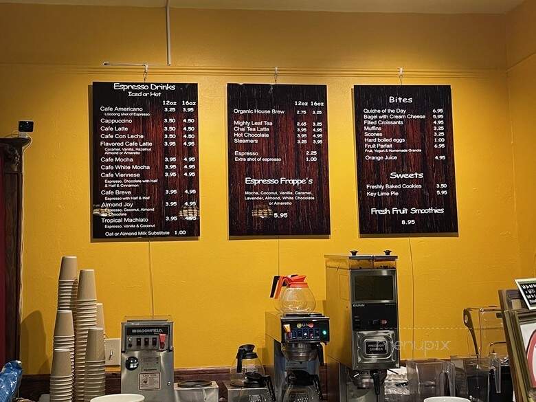 Coffee House Realty Cafe - St. Augustine, FL menu_pic