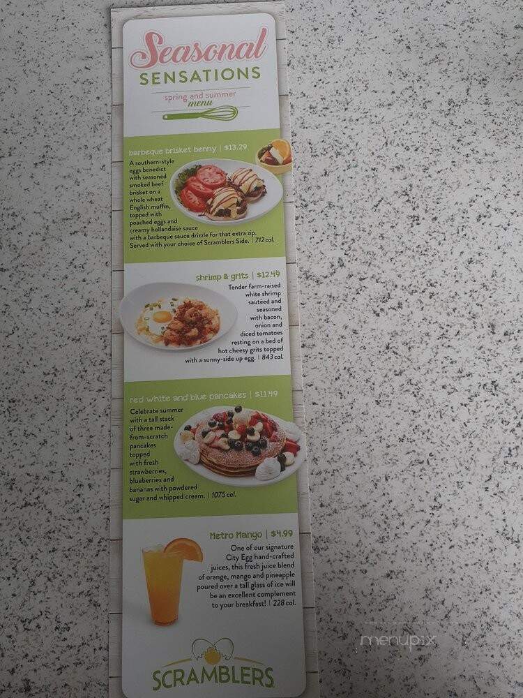 Scramblers - Cincinnati, OH menu_pic