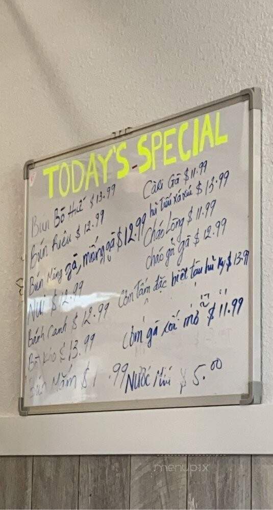 Pho Le Vietnamese Cuisine - Columbus, OH menu_pic