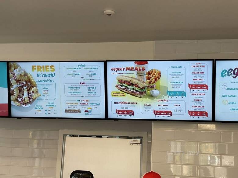 Eegee's - Tucson, AZ menu_pic