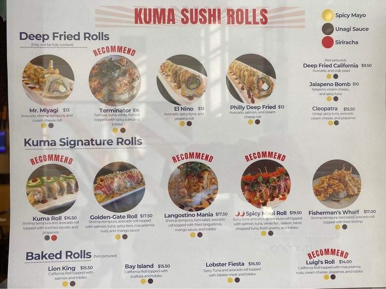 Kuma Sushi - San Jose, CA