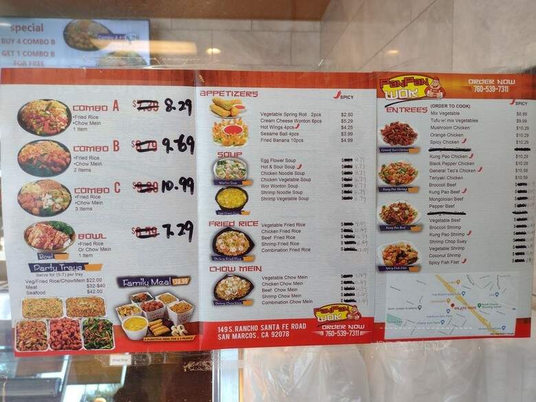 Panda Wok - San Marcos, CA menu_pic