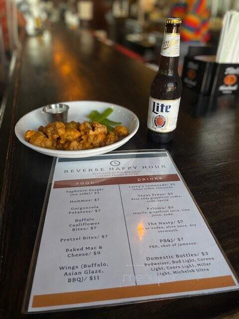 Cliff's Taphouse - Kansas City, MO menu_pic