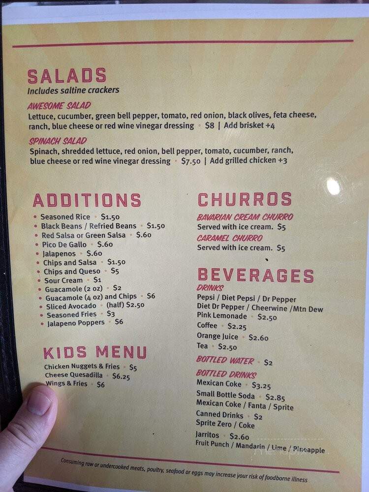 Taco Port - Greensboro, NC menu_pic