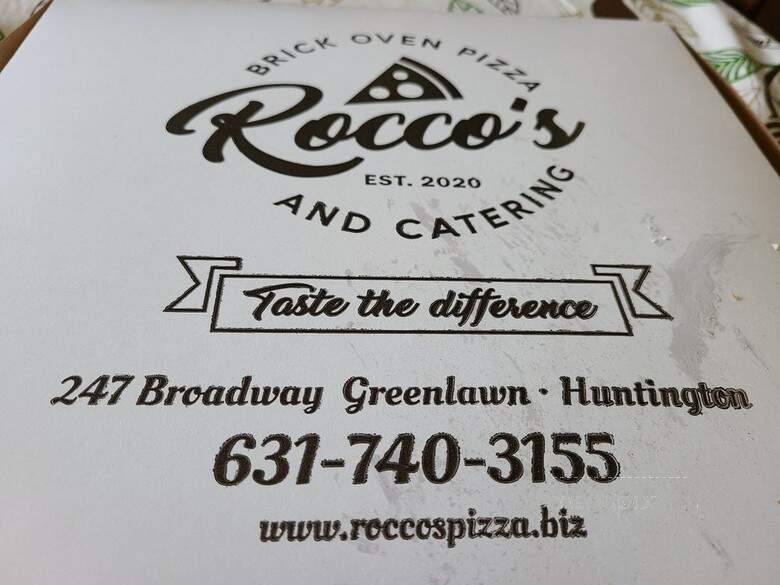 Rocco's Pizza and Catering - Huntington, NY menu_pic