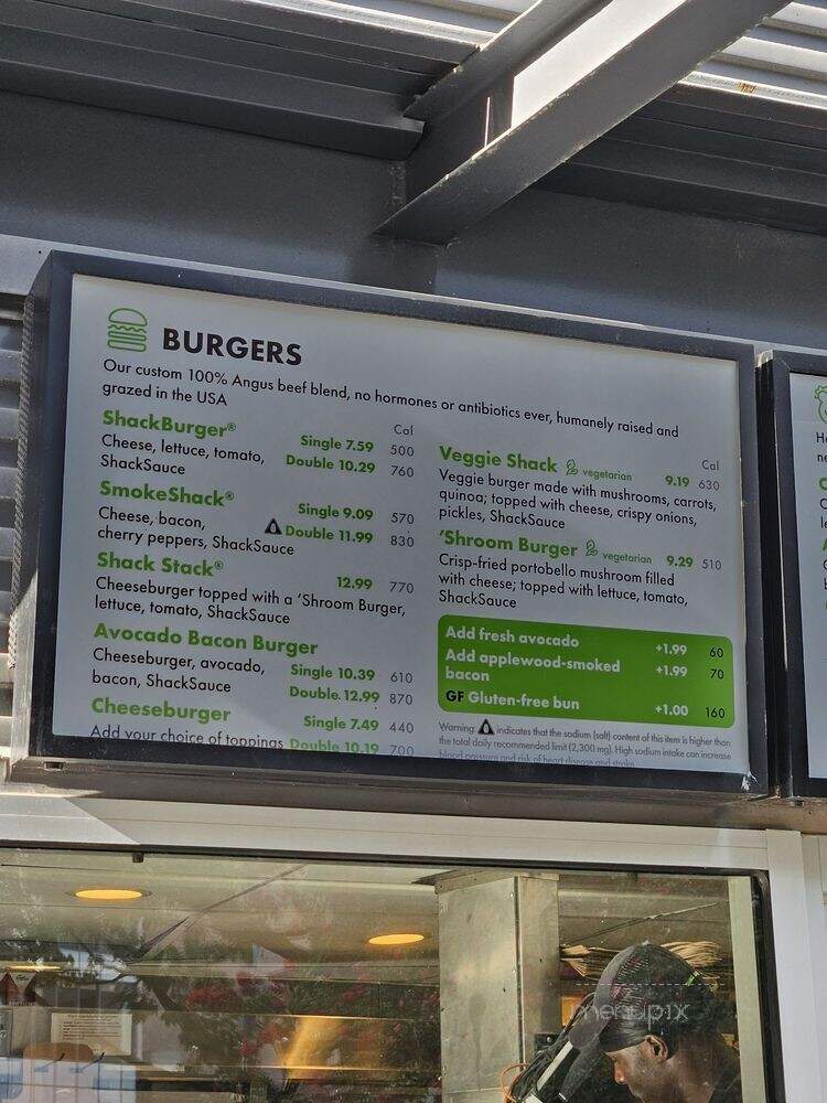 Shake Shack - New York, NY menu_pic