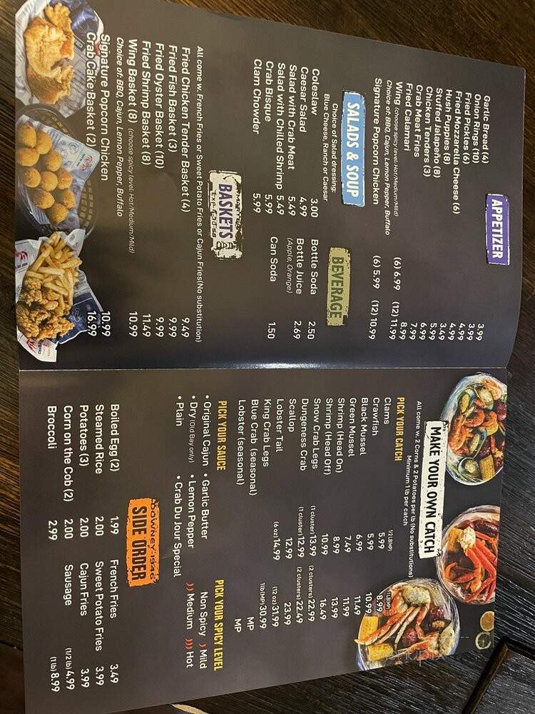 Crab Du Jour - Philadelphia, PA menu_pic