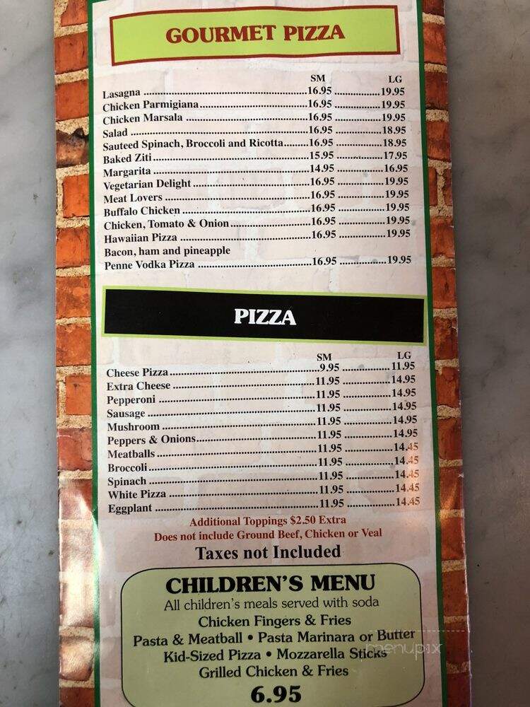 Elias Pizza and Restaurant - Spring Valley, NY menu_pic