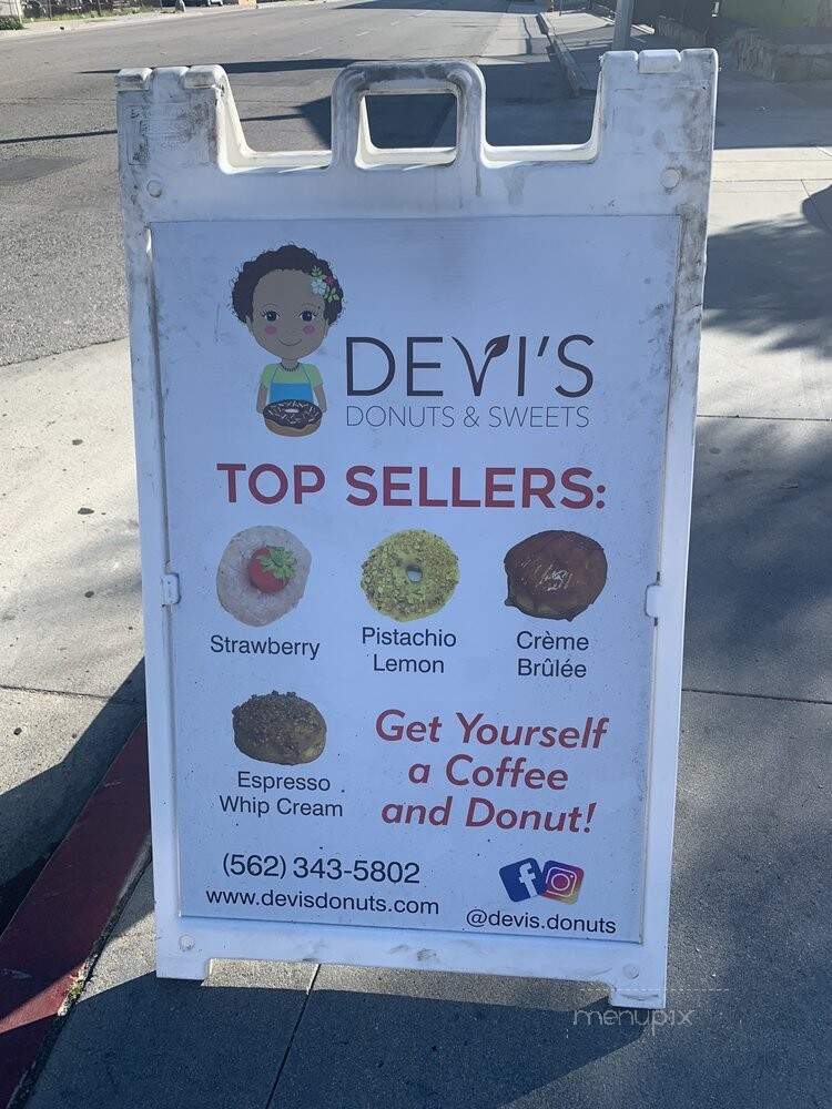 Devis Donuts and Sweets - Long Beach, CA menu_pic