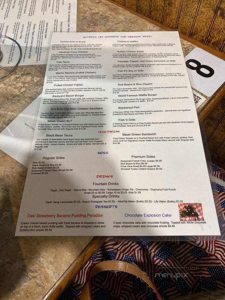 Randeez Nutz Express - Jacksonville, FL menu_pic