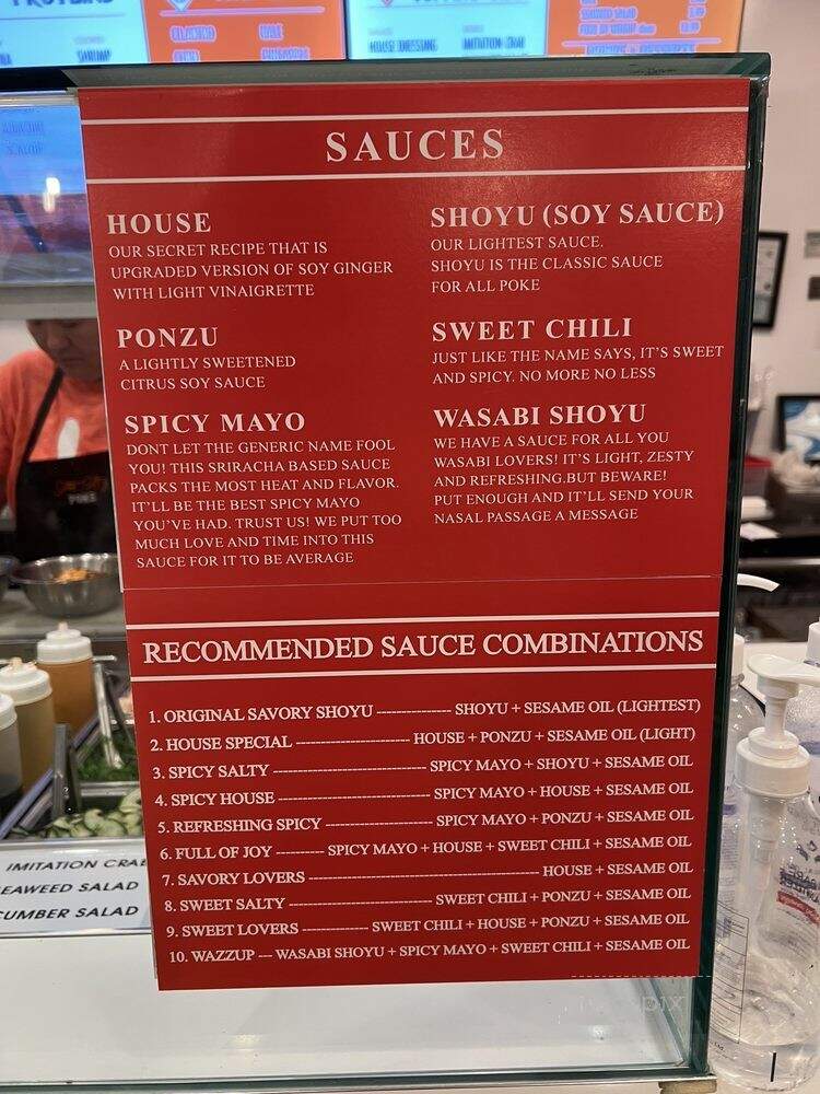 Sweet Salty Poke - Gardena, CA menu_pic