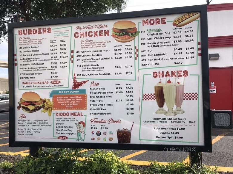 Hometown Burger - San Antonio, TX menu_pic