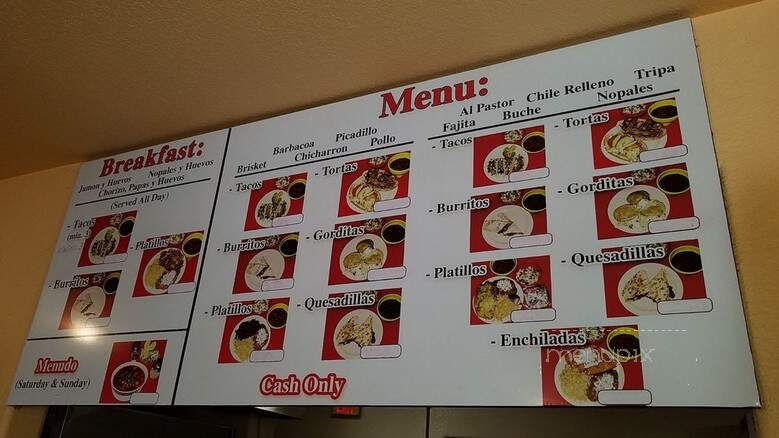 Panaderia La Ilusion - Fort Worth, TX menu_pic