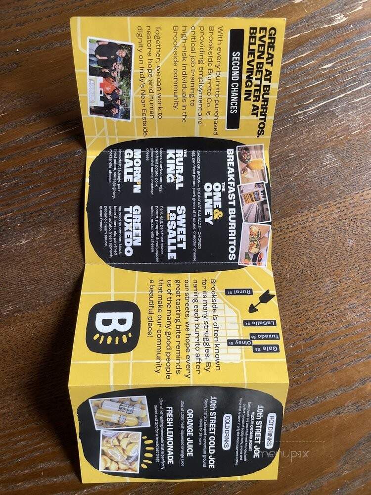 Brookside Burrito - Indianapolis, IN menu_pic