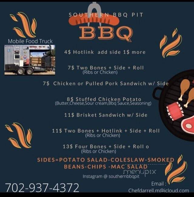 Southern BBQ Pit - Las Vegas, NV menu_pic