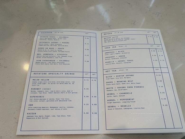 Moxie Coffe - Phoenix, AZ menu_pic