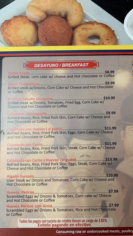 La Casa de Peinado - Pembroke Pines, FL menu_pic