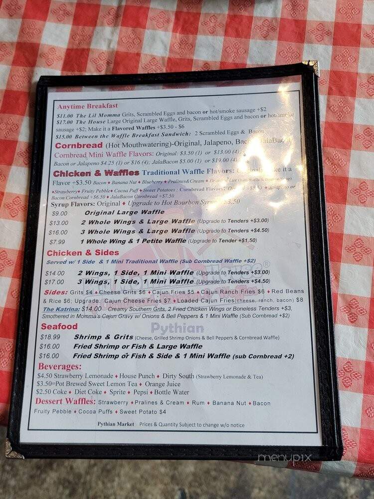 Ma Momma's House - New Orleans, LA menu_pic