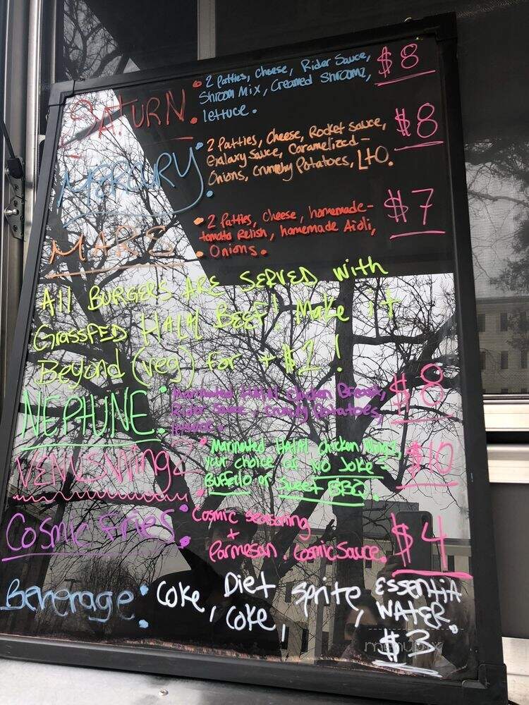 Slider Rider - Rockville, MD menu_pic
