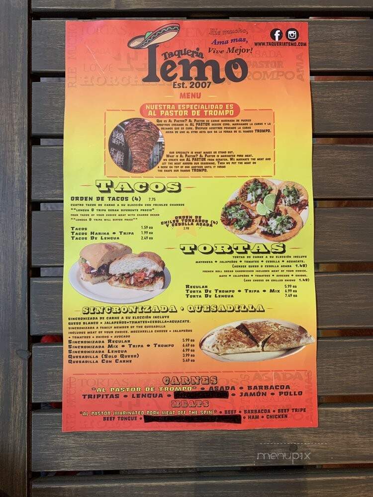 Taqueria Temo - Haltom City, TX